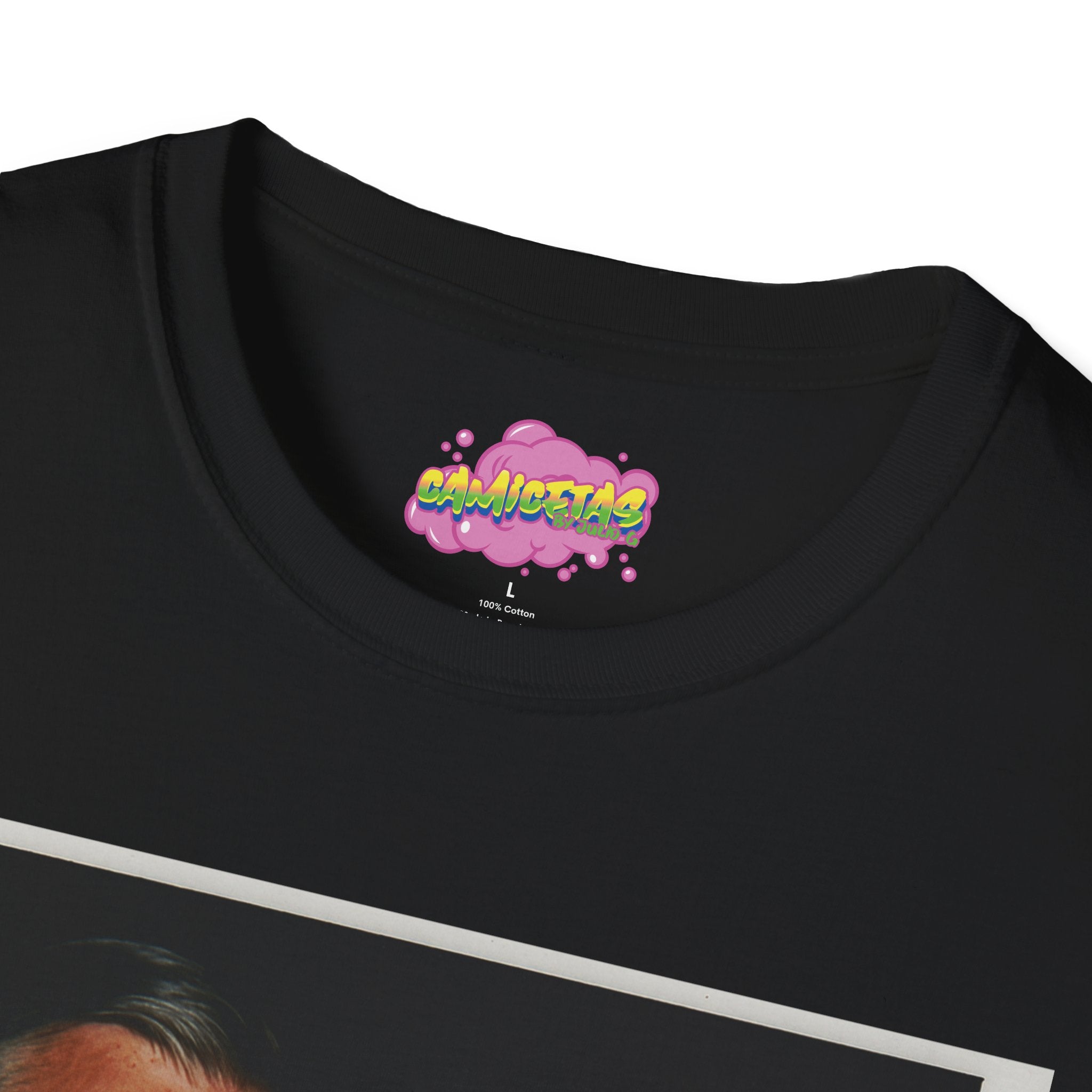 Bob Ross & Mr. Rogers Vintage Photo Print T-Shirt —