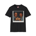Bob Ross & Mr. Rogers Vintage Photo Print T-Shirt —