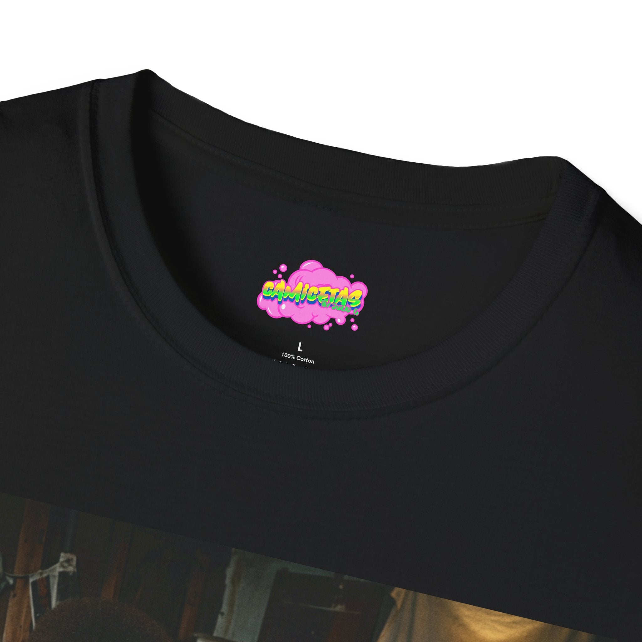 Bob Ross & Oscar the Grouch Photo T-Shirt