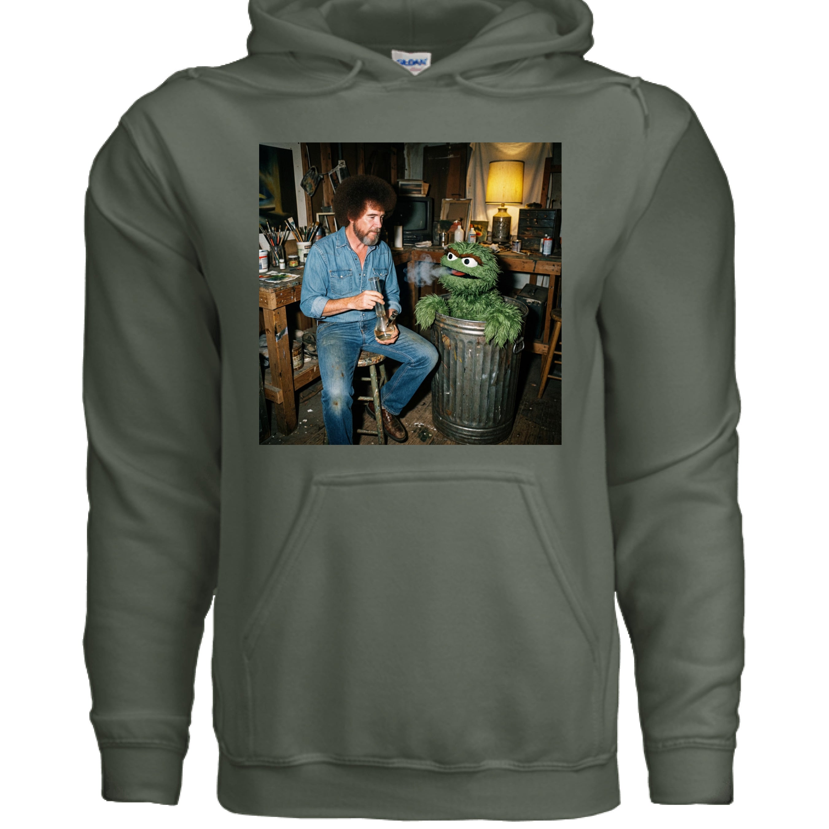 MILITARY GREEN - FRONT