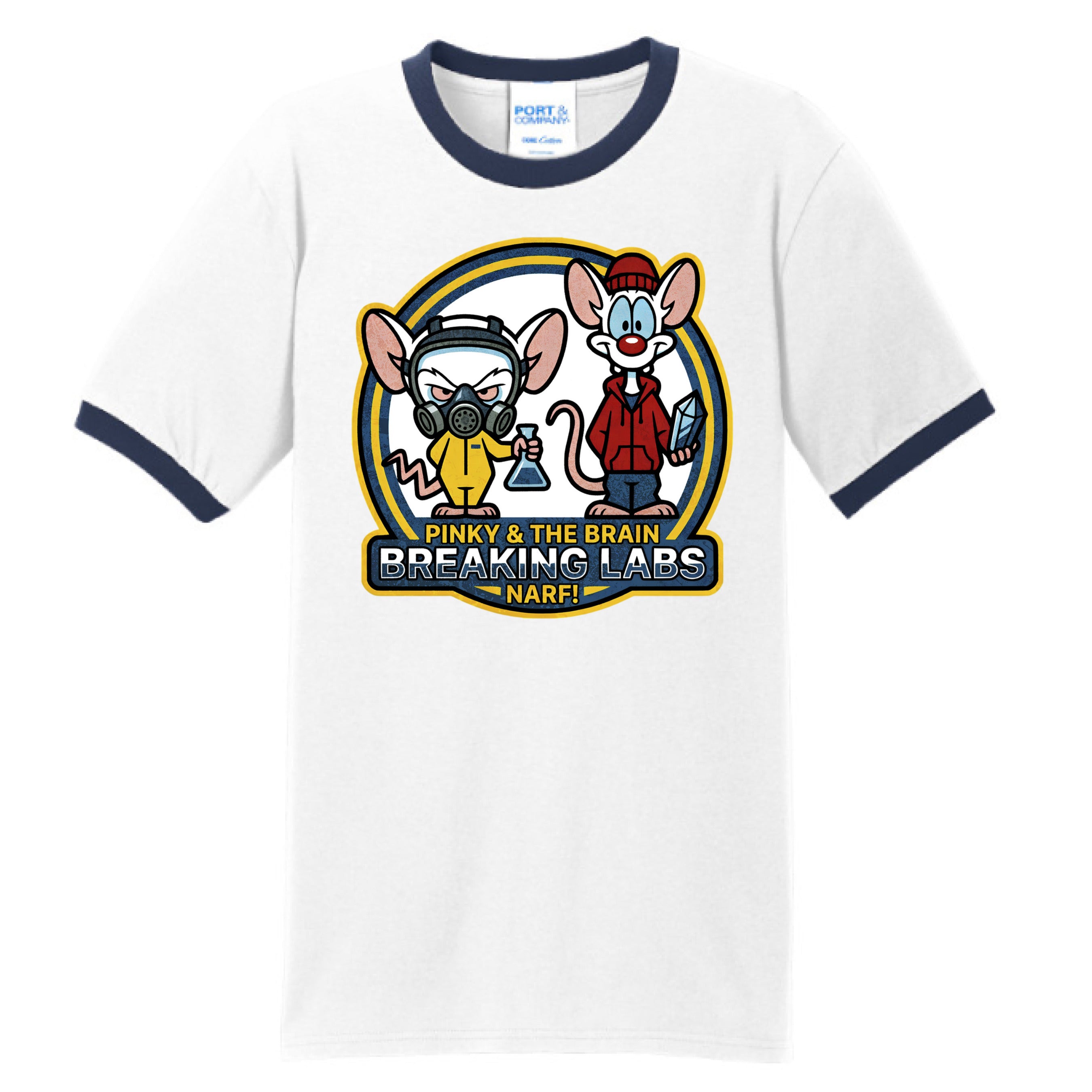 White/Navy - FRONT