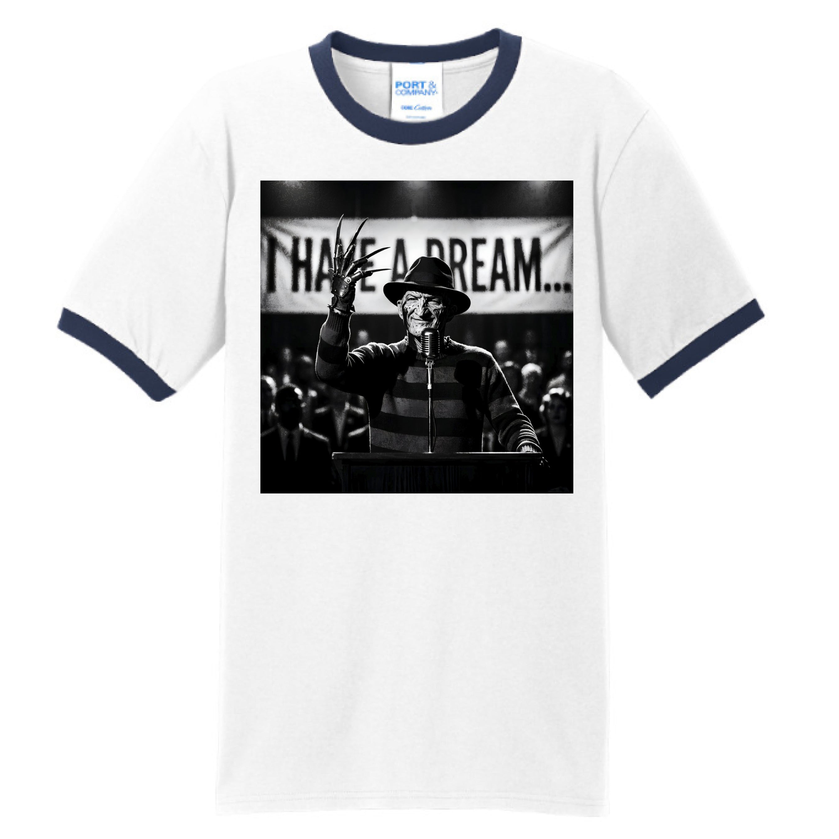 White/Navy - FRONT