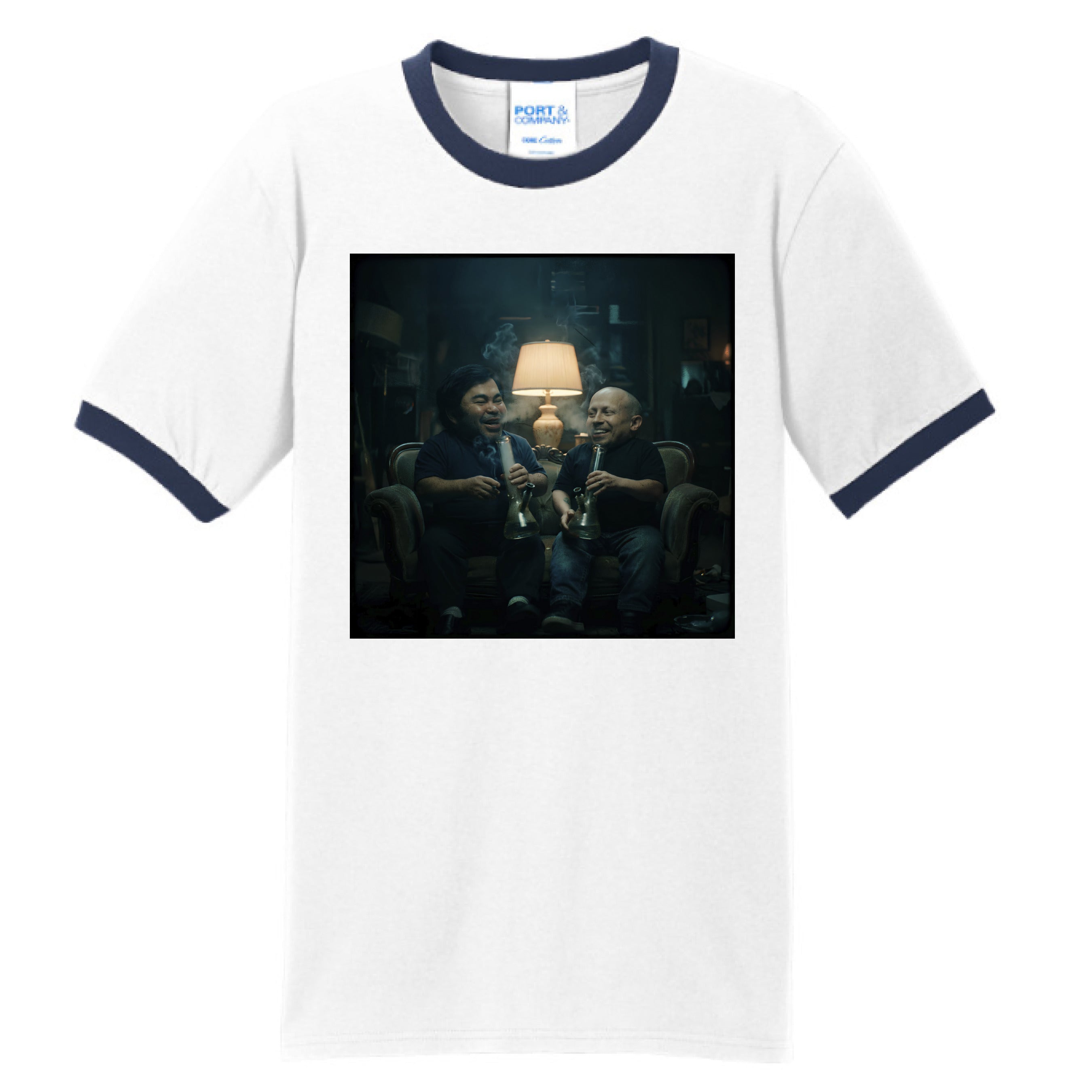 White/Navy - FRONT