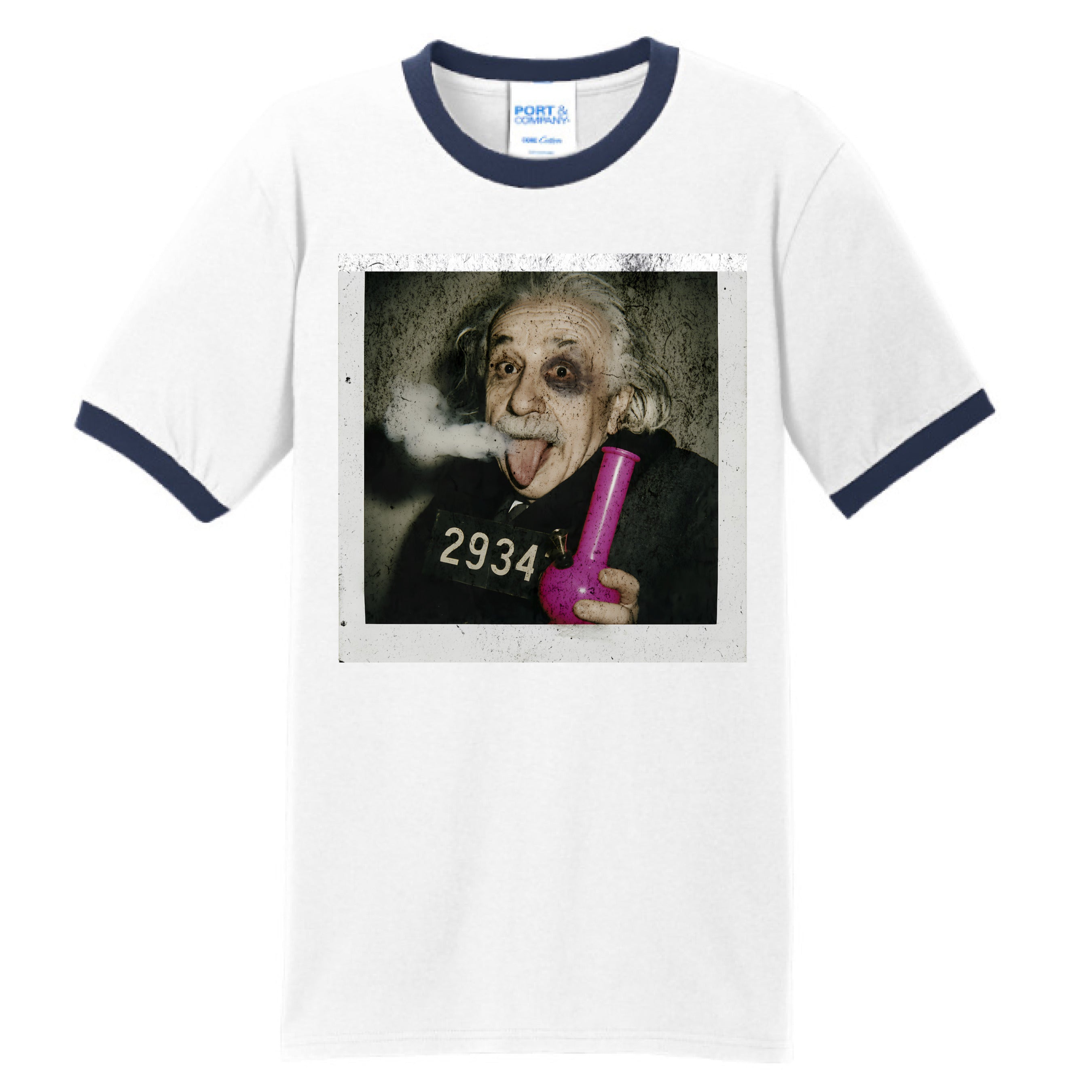 White/Navy - FRONT