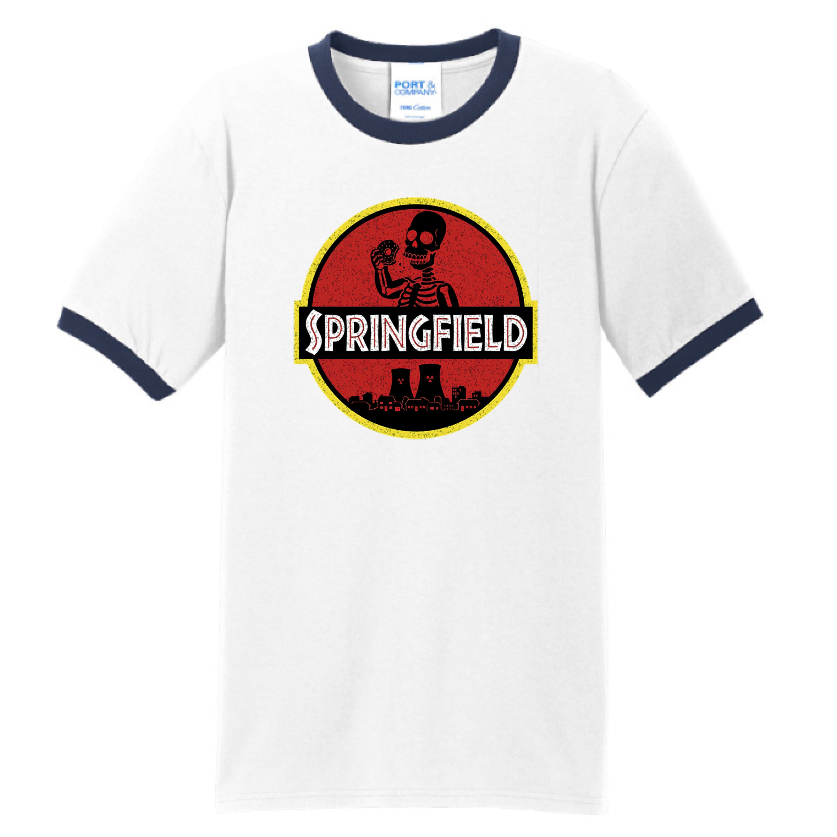 White/ Navy - FRONT
