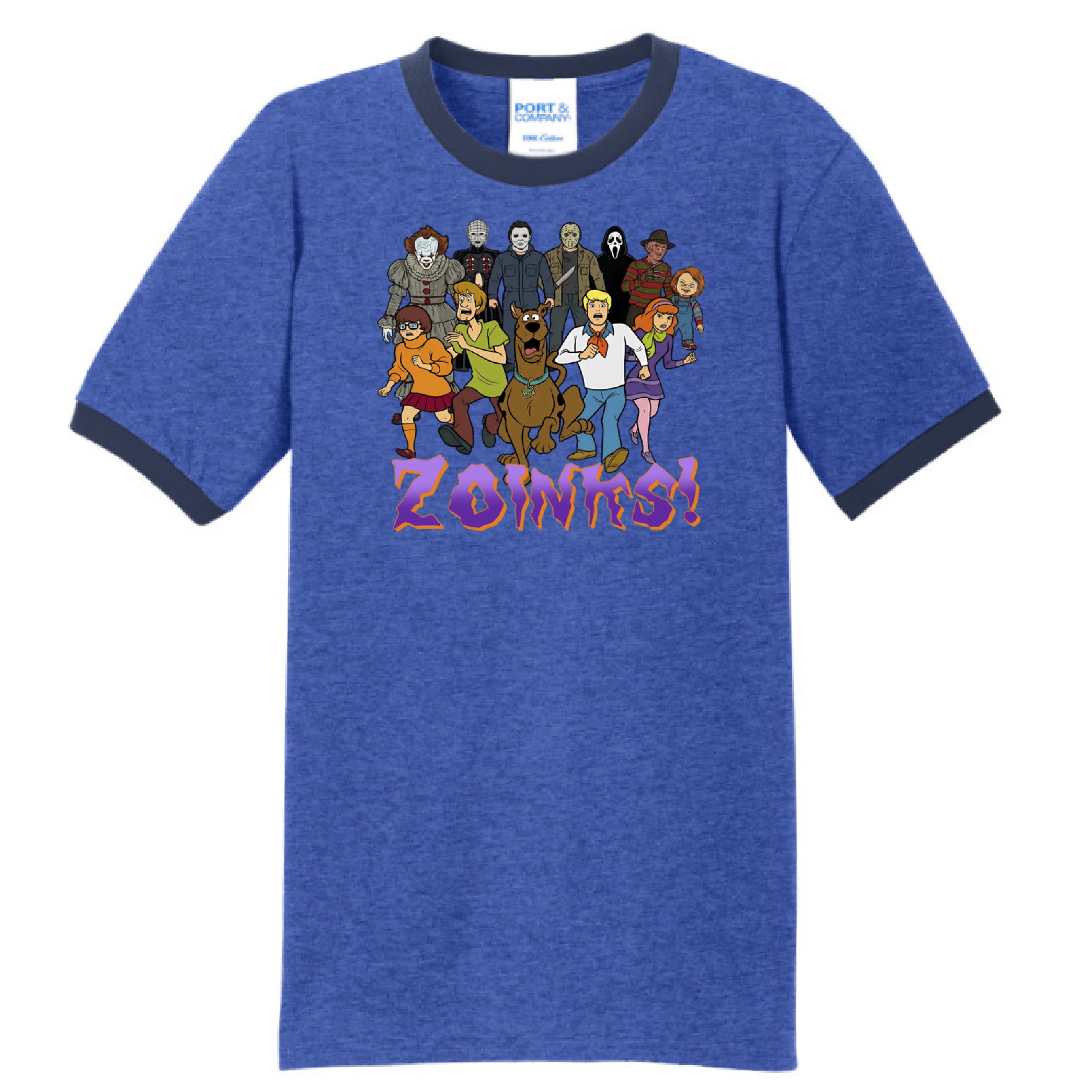 Heather Royal/ Navy - FRONT